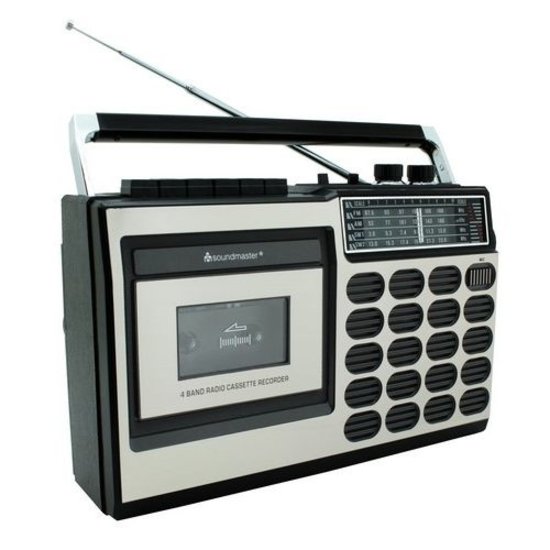 Soundmaster Soundmaster RR18SW Radio/cassetterecorder met USB