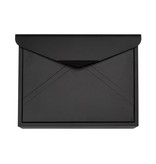SHALL Shall BBV7 brievenbus met grote klep mat zwart