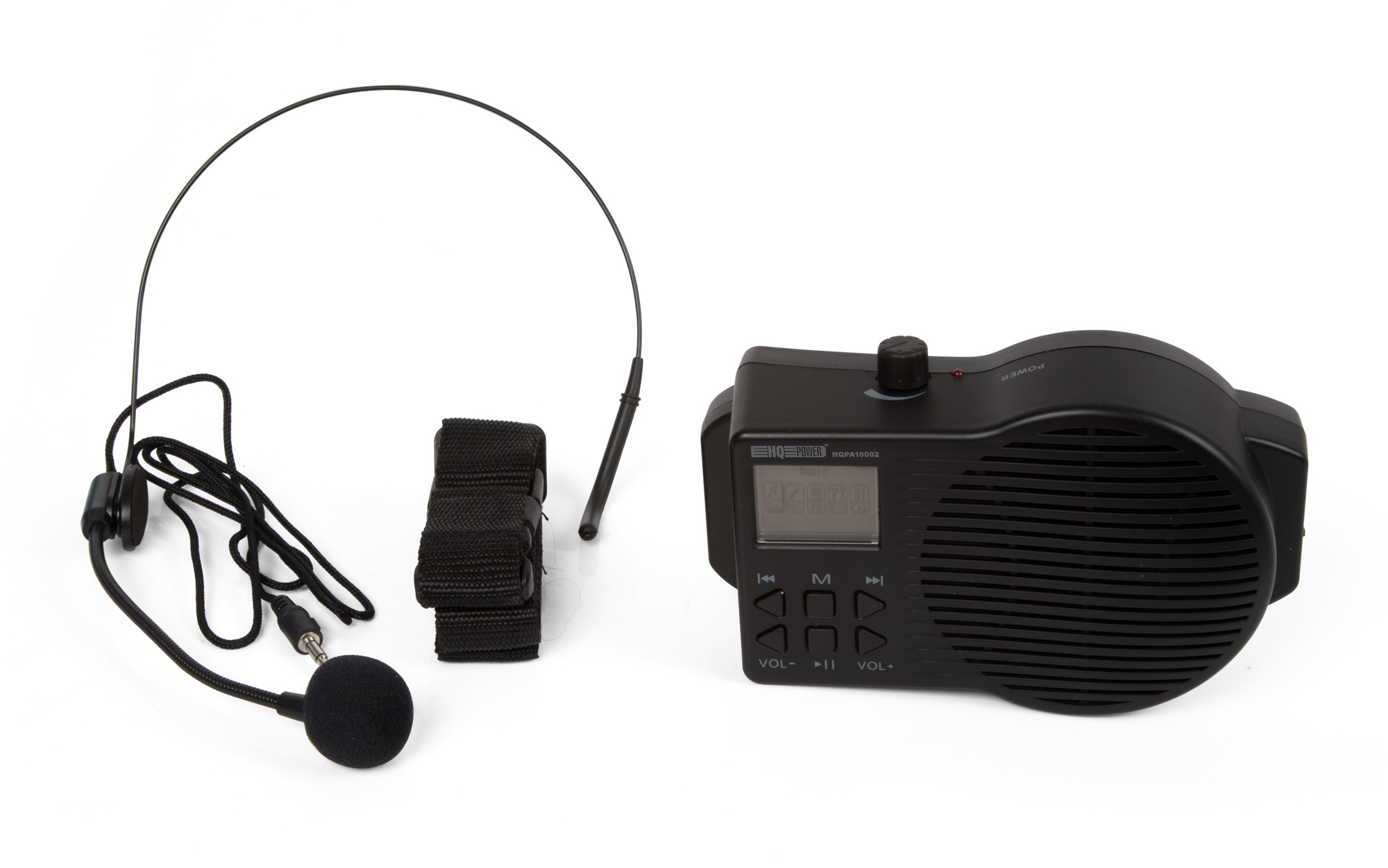 Mobiele spraakversterker met USB/SD en FM-Radio