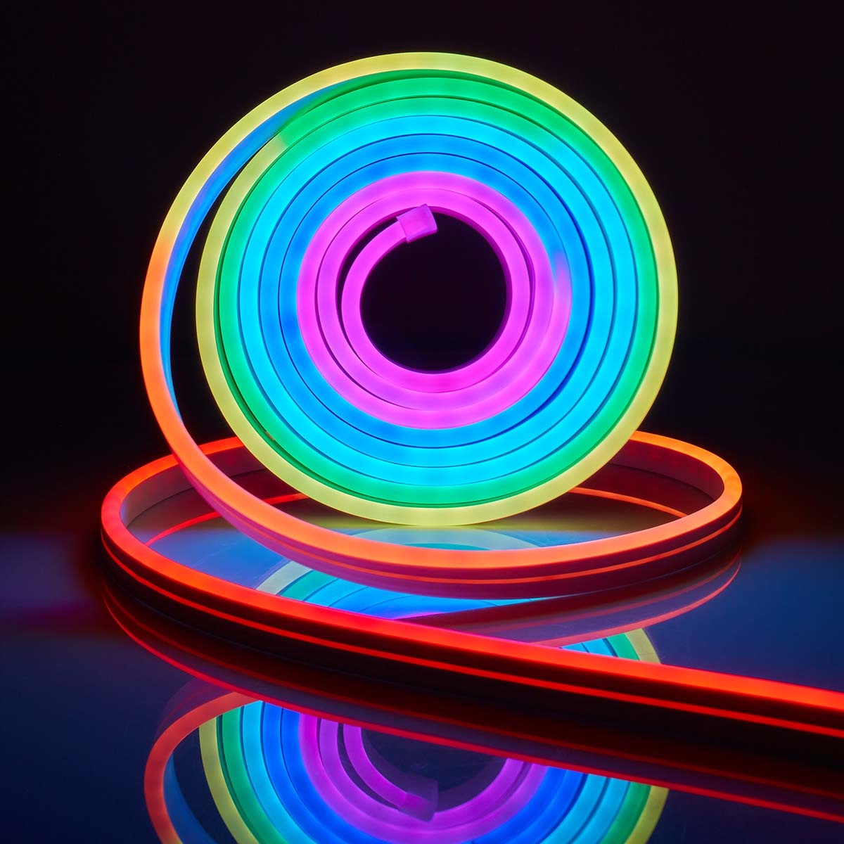 Nedis SmartLife Gekleurde LED-strip | Wi-Fi | Meerkleurig | 5 meter | IP65 | 960 lm | Android™ / IOS