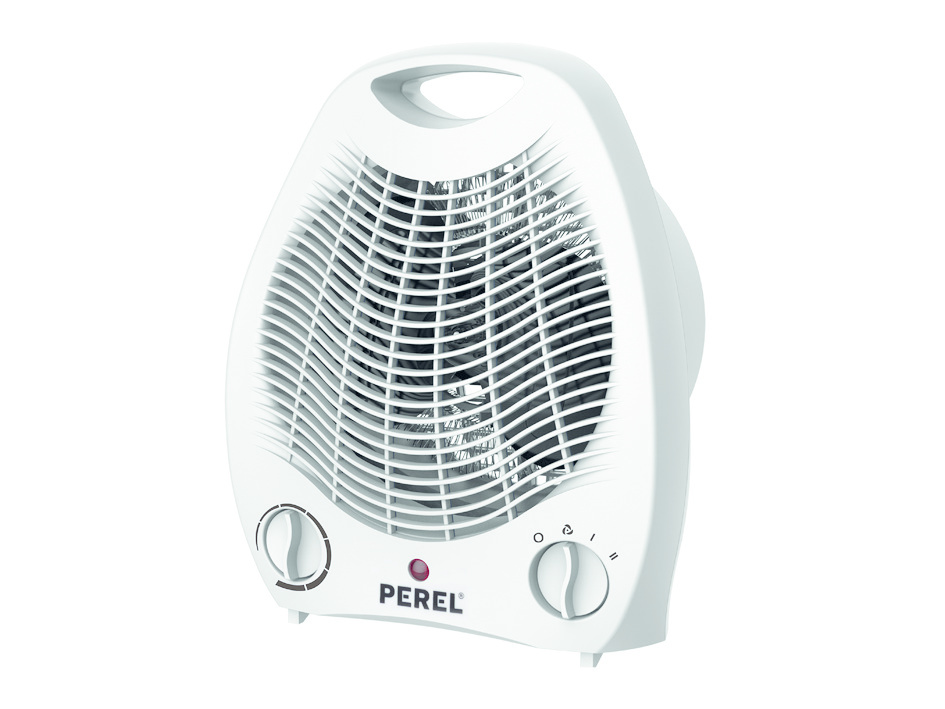 Perel ventilatorkachel met 2 warmtestanden en thermostaat 2000 watt