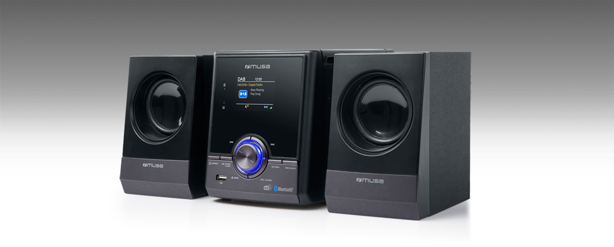 Muse M-50DBT Microset met CD, DAB+, USB en Bluetooth