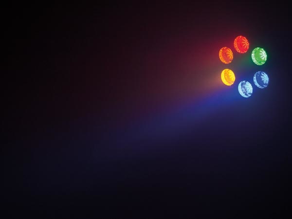 HQ Power Modulair Lichtorgel - 6 x 47 Led's
