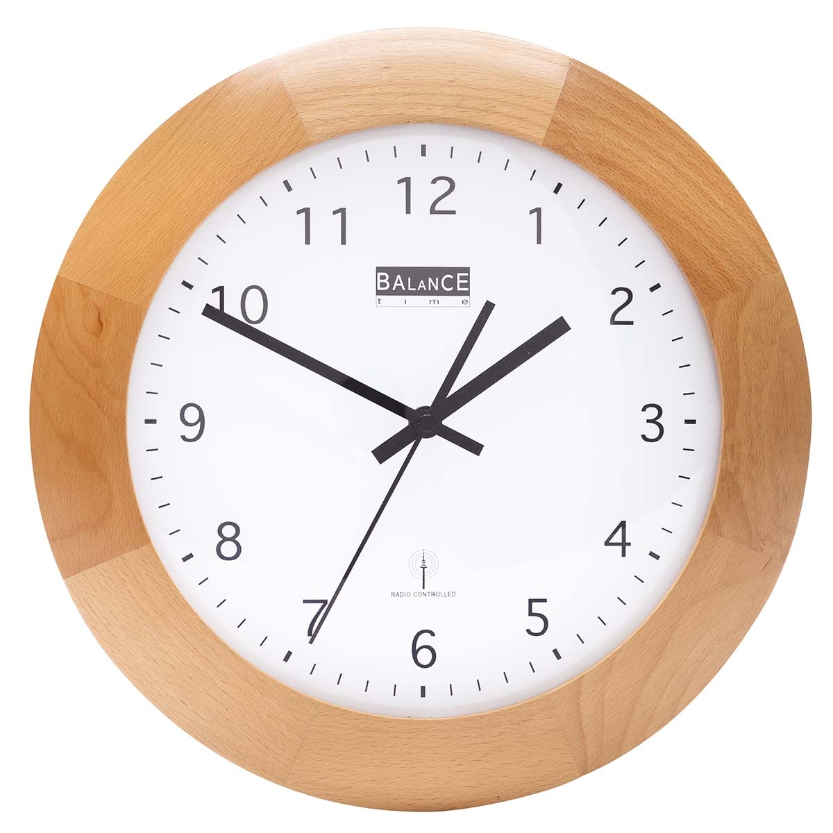 Balance Time Zendergestuurde Wandklok 32 cm Analoog