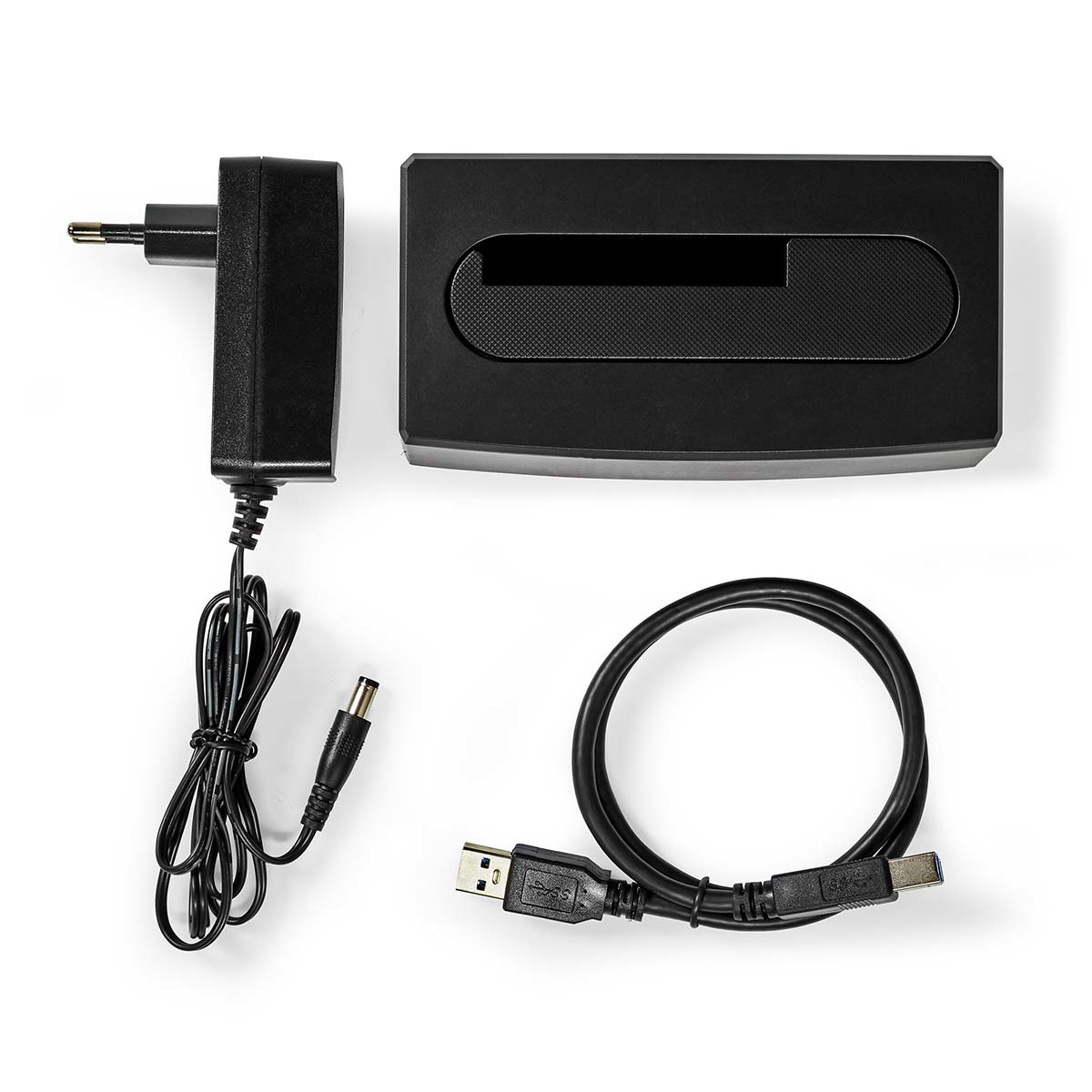 Nedis Docking Station voor Harde Schijf | USB 3.2 Gen1 | USB Type-A