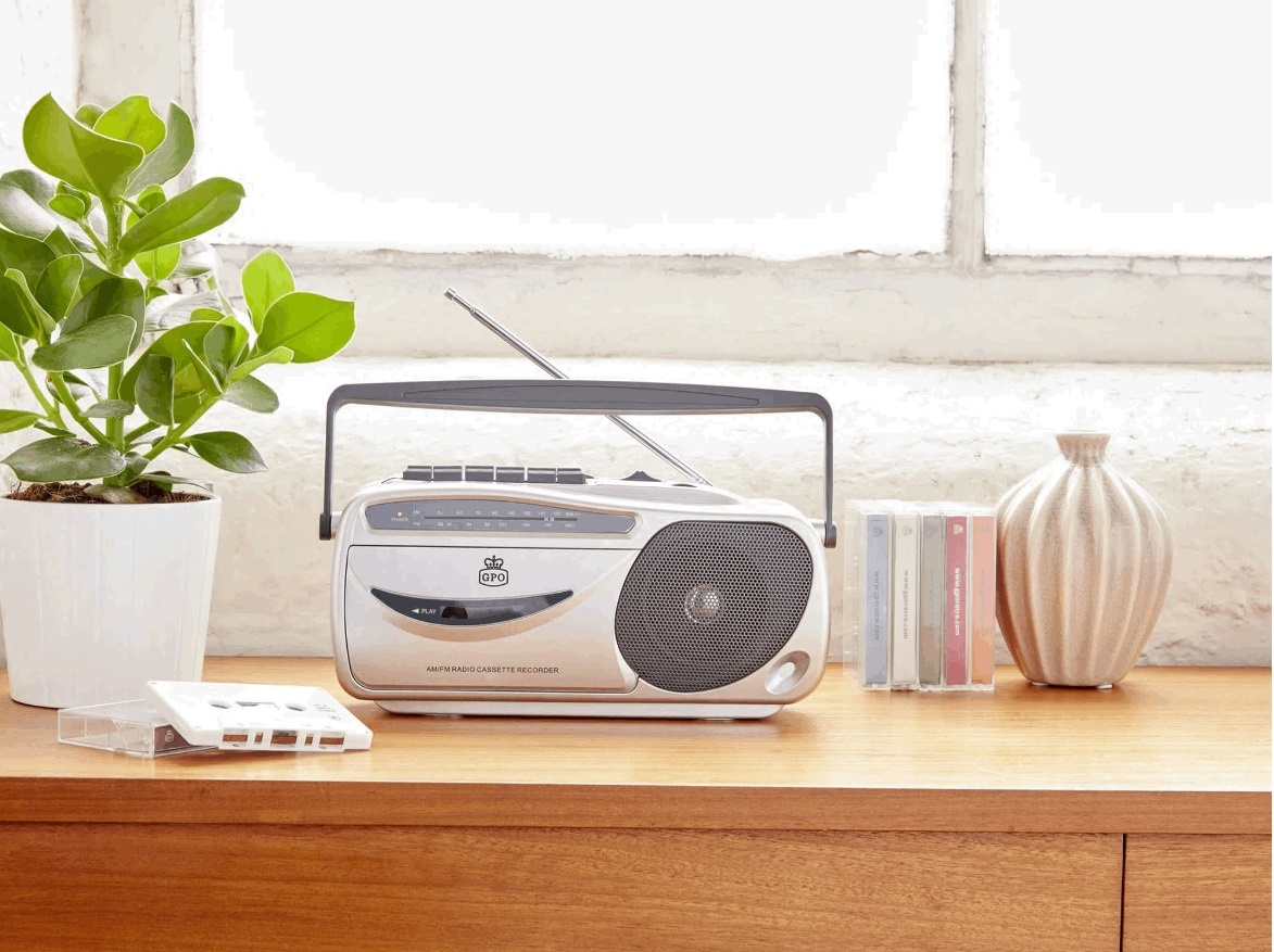 GPO W09401 radio cassette recorder