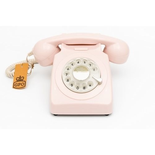 GPO Jaren ‘70 en ‘80 Telefoon Roze met Draaischijf
