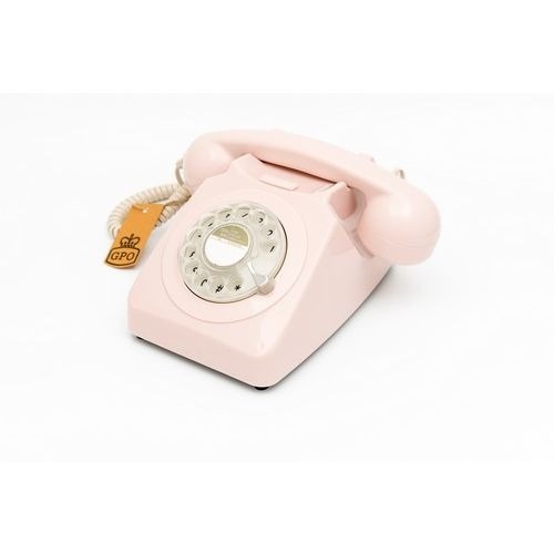 GPO Jaren ‘70 en ‘80 Telefoon Roze met Draaischijf