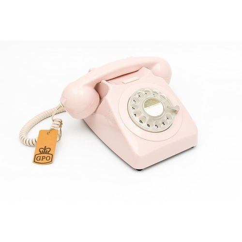 GPO Jaren ‘70 en ‘80 Telefoon Roze met Draaischijf
