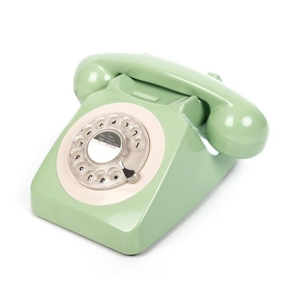 GPO Jaren ‘70 en ‘80 Telefoon Groen met Draaischijf