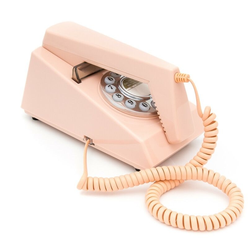 GPO 1960PUSH TRIM Jaren 70' Telefoon Roze