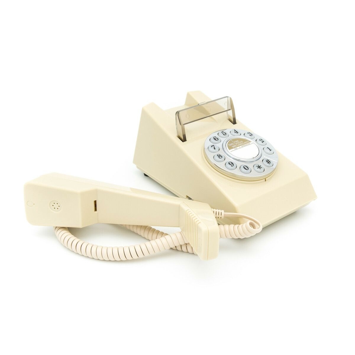 GPO 1960PUSH TRIM Jaren 70' Telefoon Creme