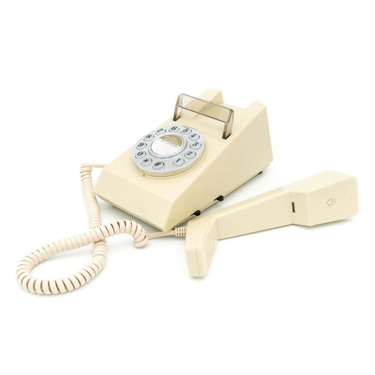GPO 1960PUSH TRIM Jaren 70' Telefoon Creme