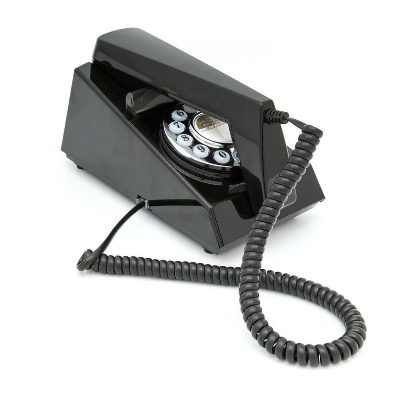 GPO 1960PUSH TRIM Jaren 70' Telefoon Zwart