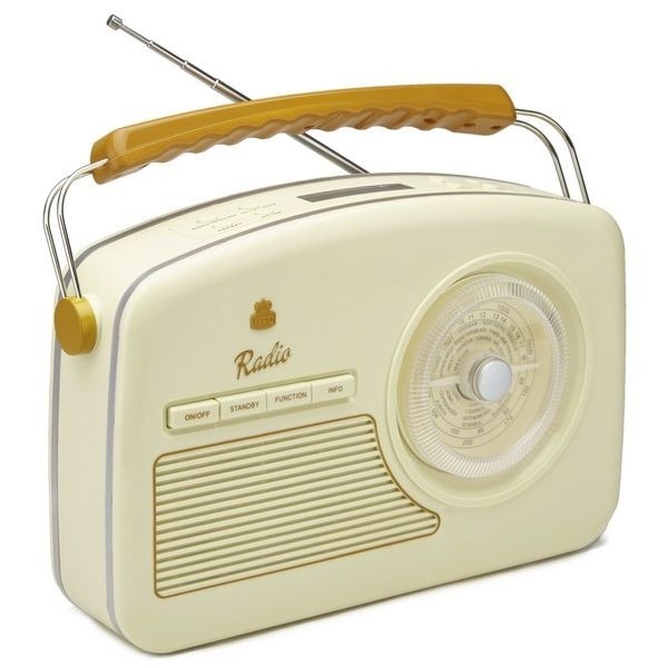 GPO Jaren 50' FM/AM/LW/SW-radio Creme