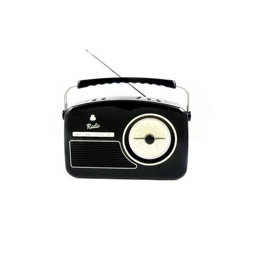 GPO Jaren 50' DAB+ & FM-radio Zwart