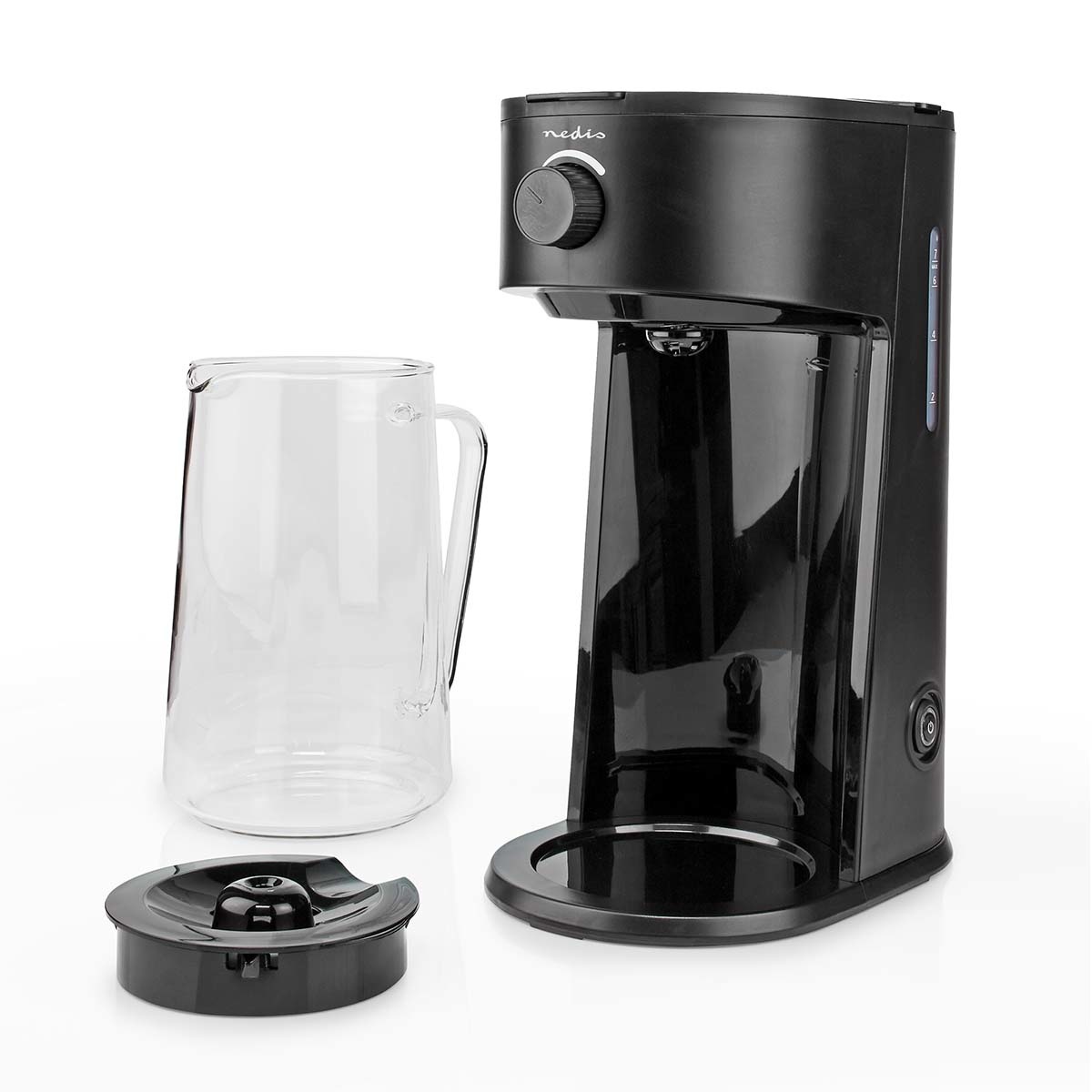 Nedis KAICM200FBK ijskoffie & ijsthee Maker 2,5 Liter