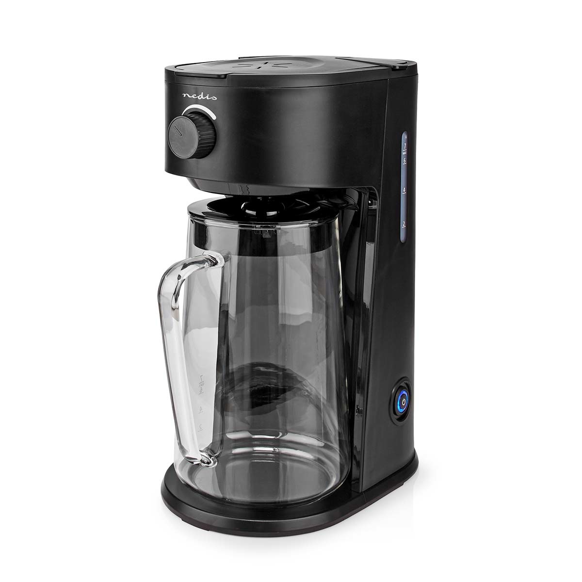 Nedis KAICM200FBK ijskoffie & ijsthee Maker 2,5 Liter