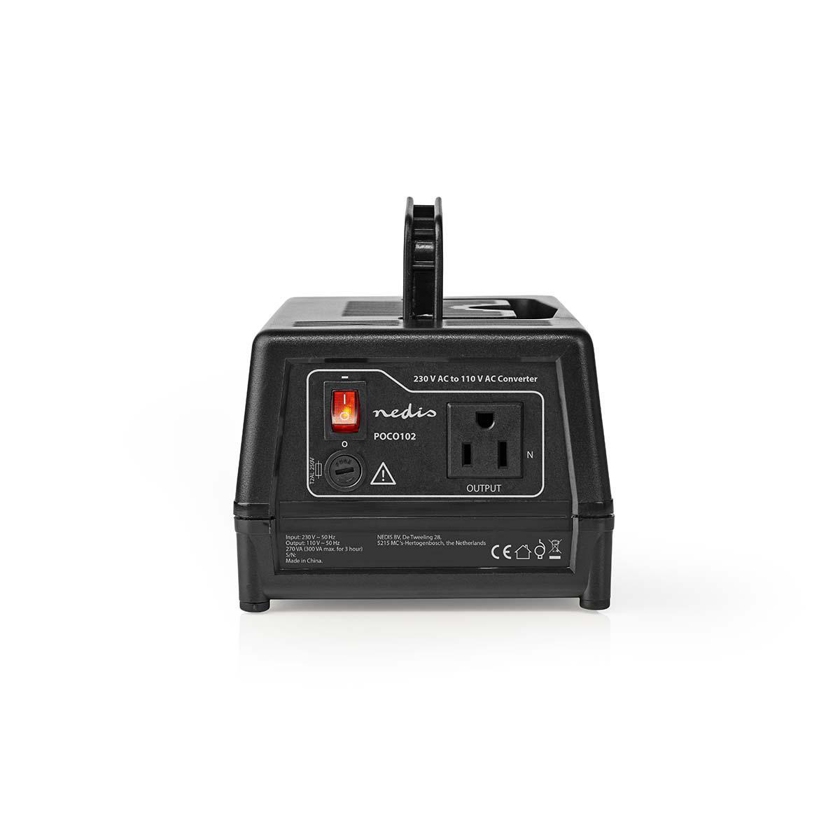 Nedis 230 Volt naar 110 Volt stroomomvormer 300 watt