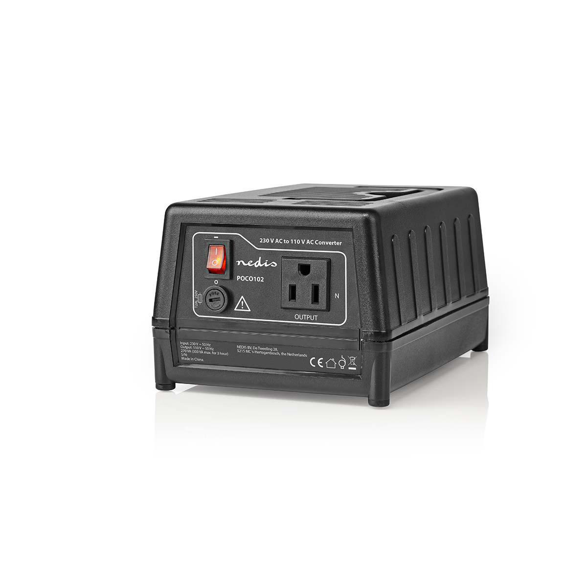 Nedis 230 Volt naar 110 Volt stroomomvormer 300 watt