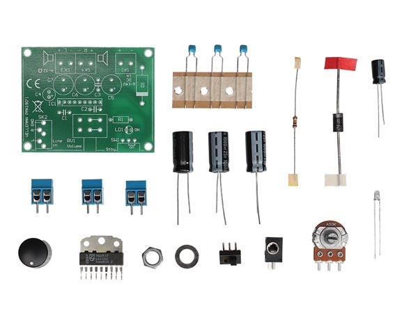 Whadda WSAH190 versterker module 2 x 5 watt - kit