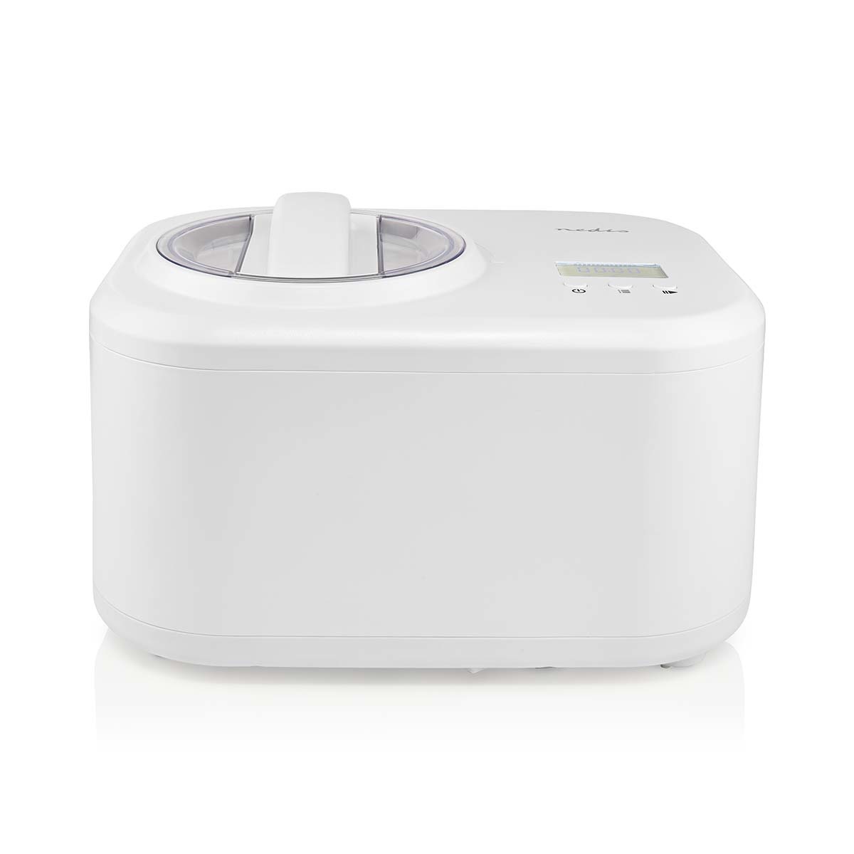 Nedis IJsmachine met ingebouwde compressor - 1 liter - Wit