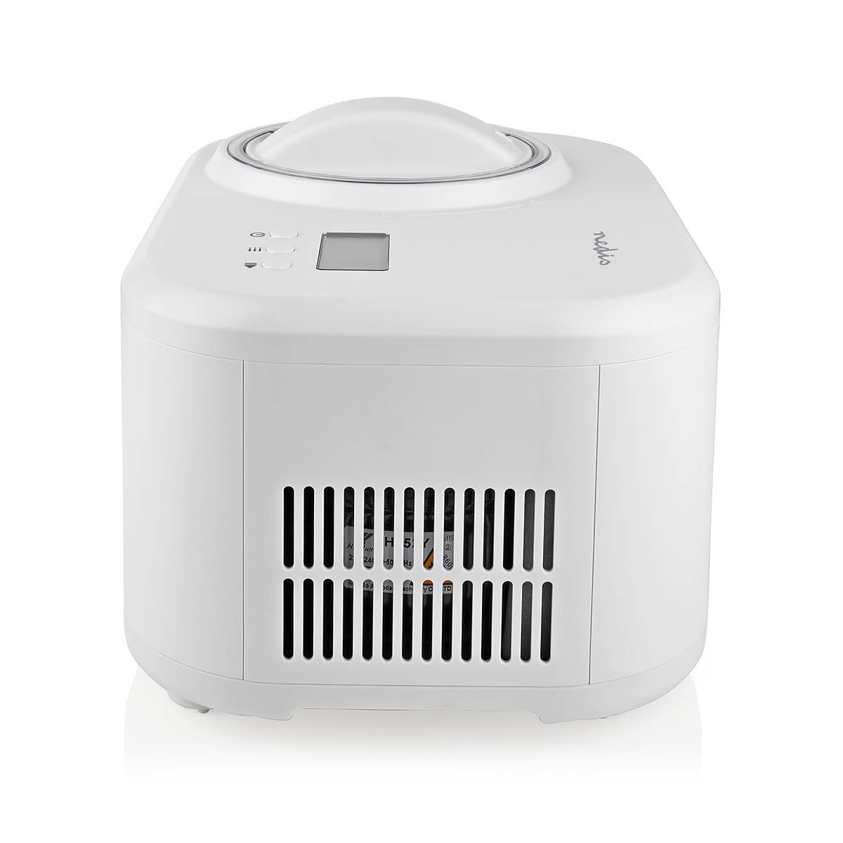 Nedis IJsmachine met ingebouwde compressor - 1 liter - Wit