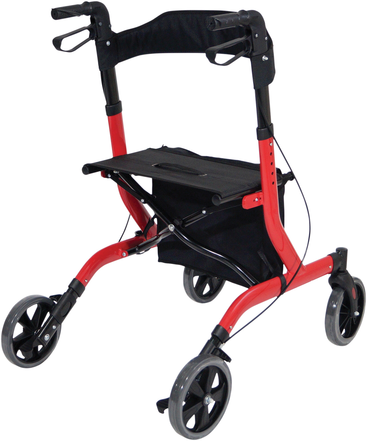 Aidapt rollator lichtgewicht – rood