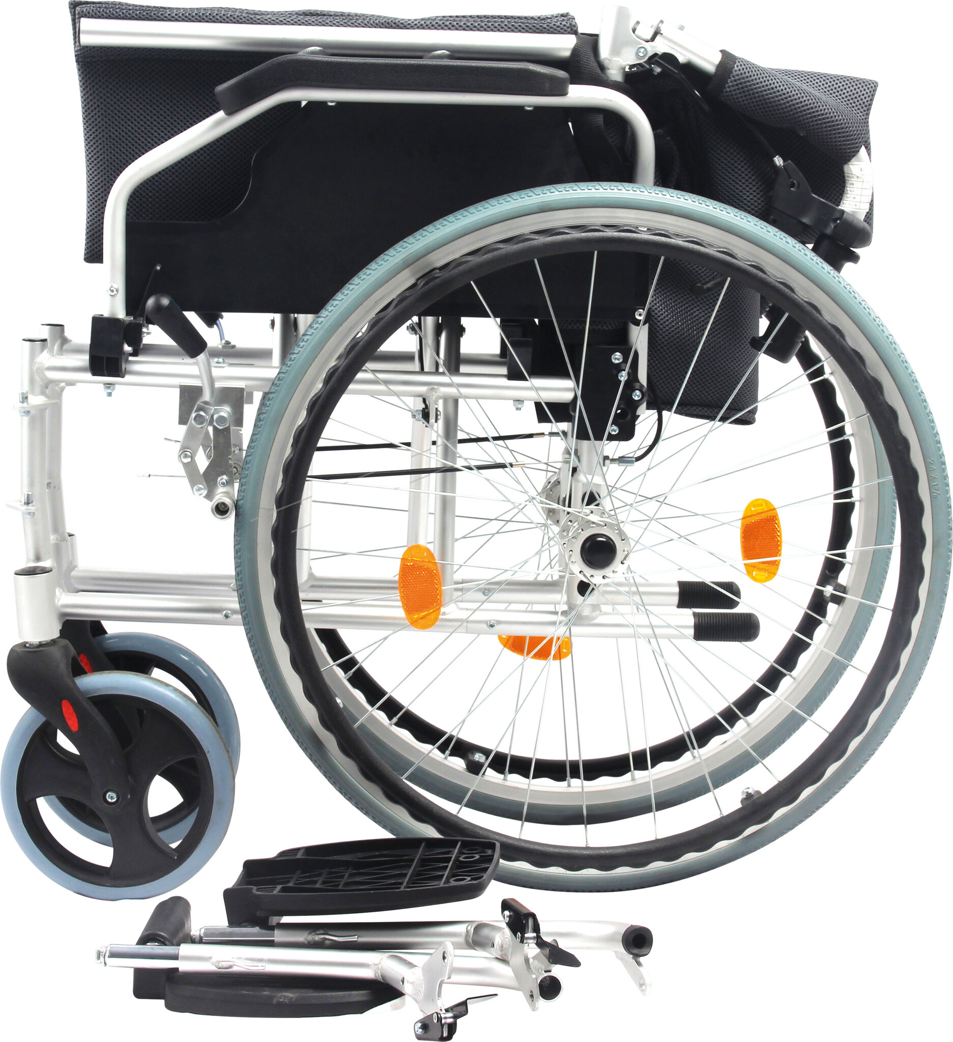 Aidapt Deluxe Rolstoel - Lichtgewicht | Aluminium