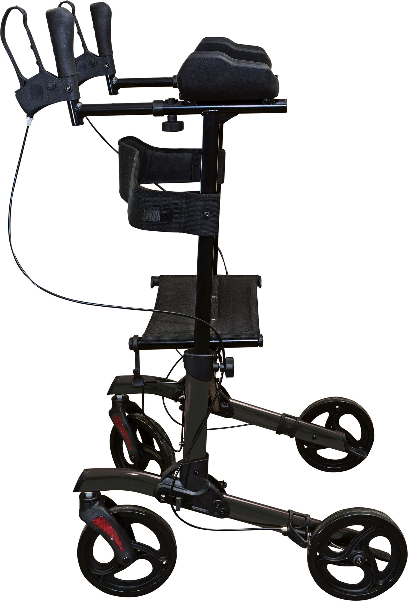 Vierwiel Rollator met Onderarmsteun