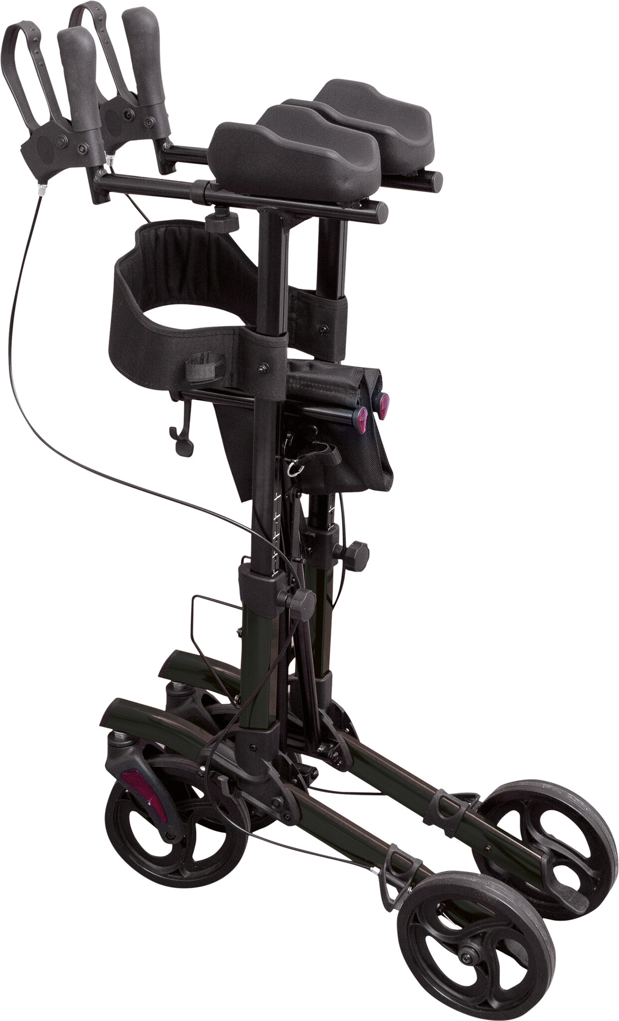 Vierwiel Rollator met Onderarmsteun