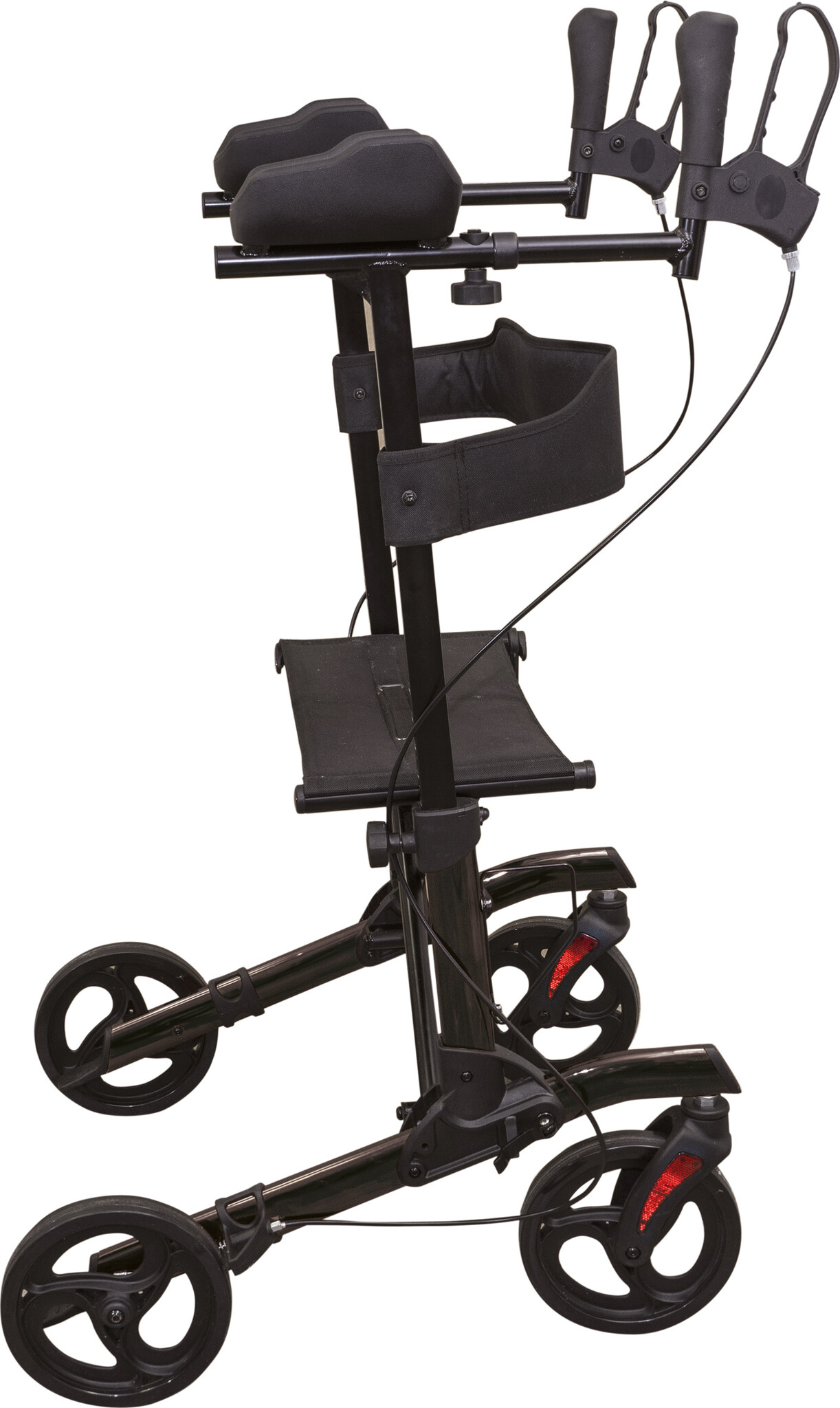 Vierwiel Rollator met Onderarmsteun
