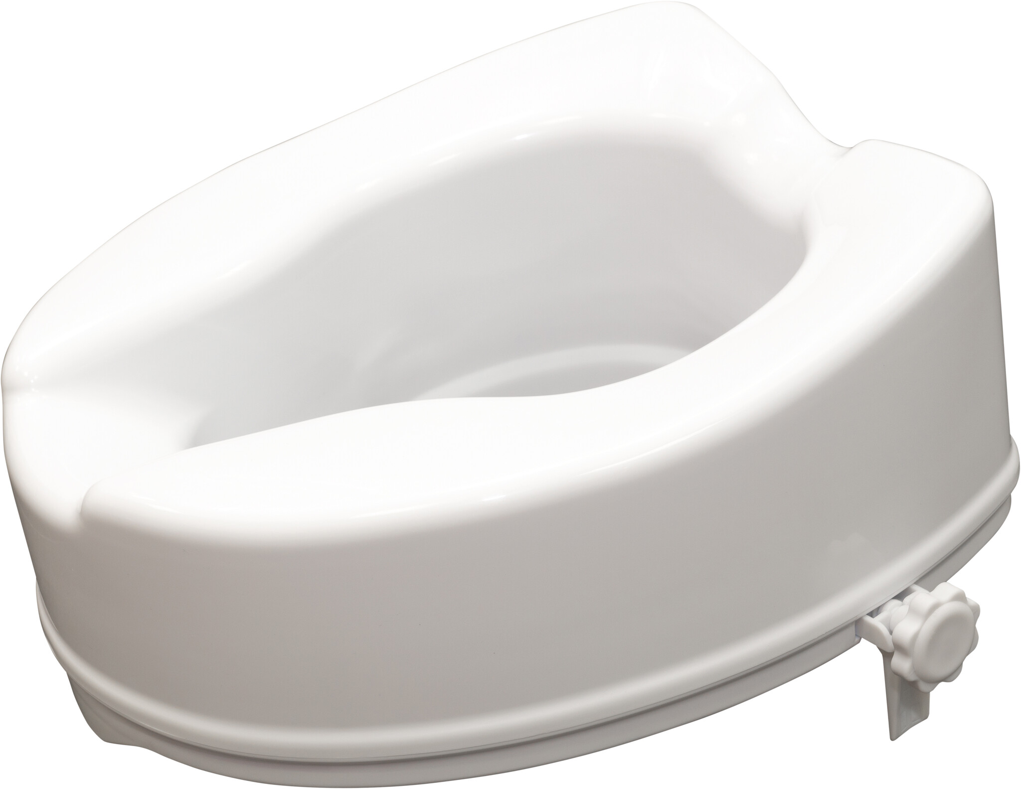 Aidapt Toiletverhoger met klepdeksel - 15 cm