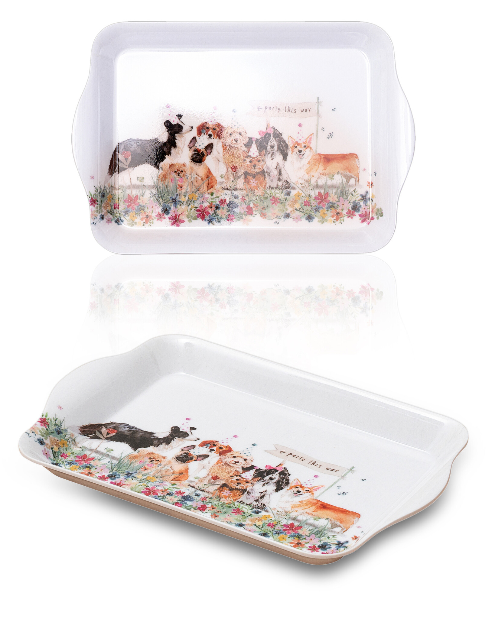 St Helens Home and Garden Melamine Serveerblad Honden | 20 x 210 x 140