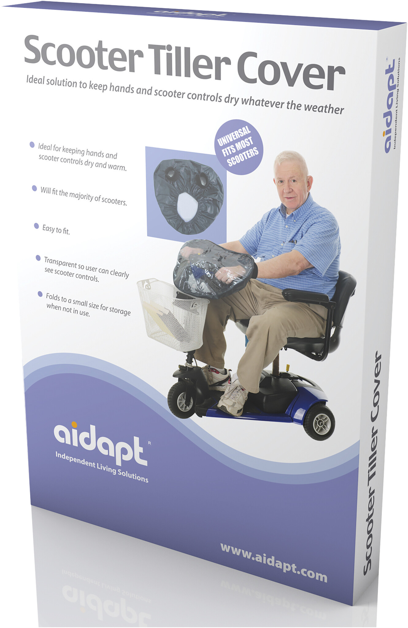 Aidapt Scooterstuur / Dashboard Hoes VA128T