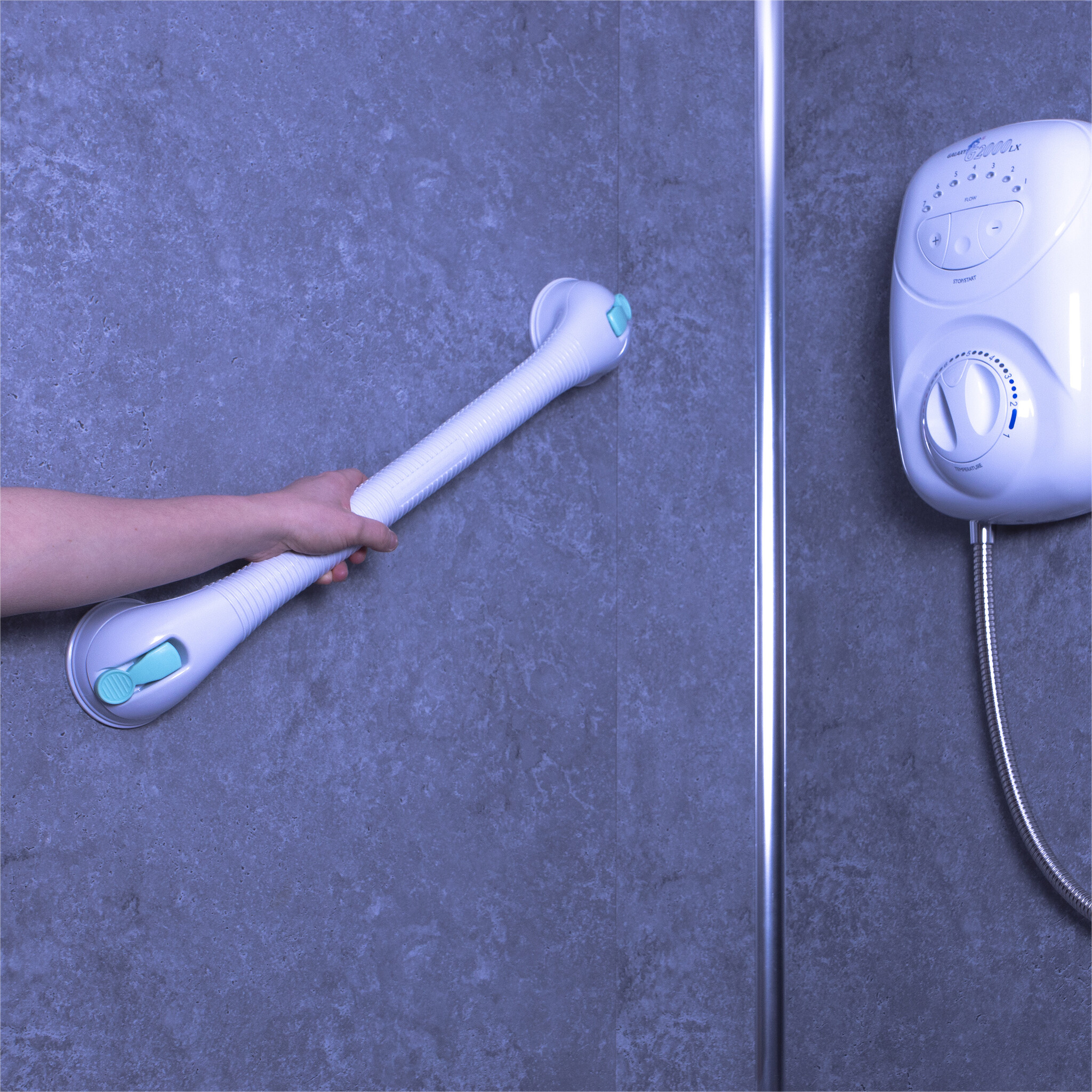 Aidapt Badkamer Beugel met Simpele Zuignappen