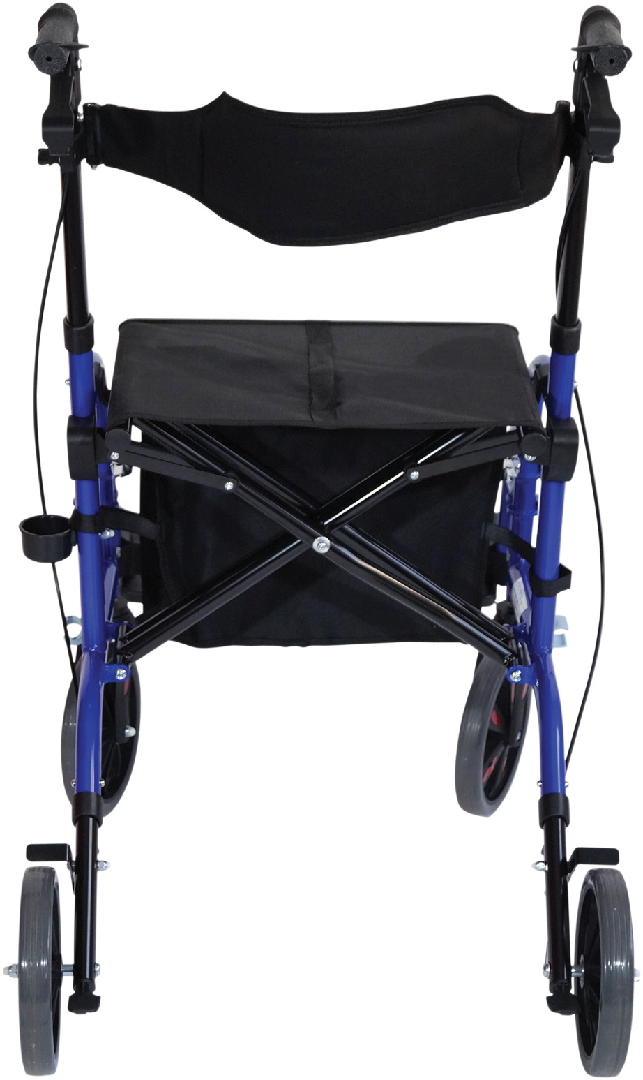 Aidapt 2-in-1 Rolstoel Rollator - Blauw