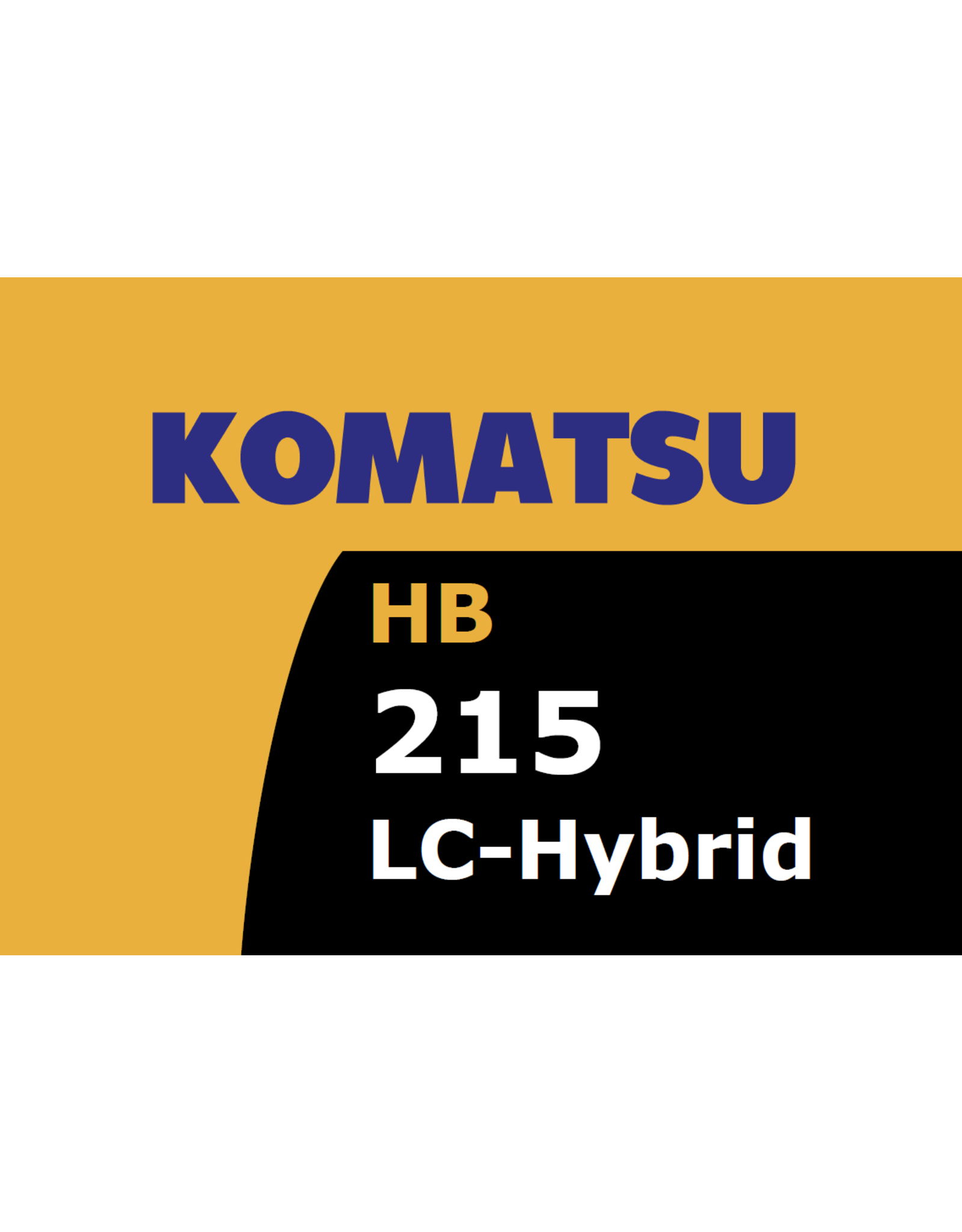 Echle Hartstahl GmbH FOPS pour Komatsu HB215LC-3 Hybrid