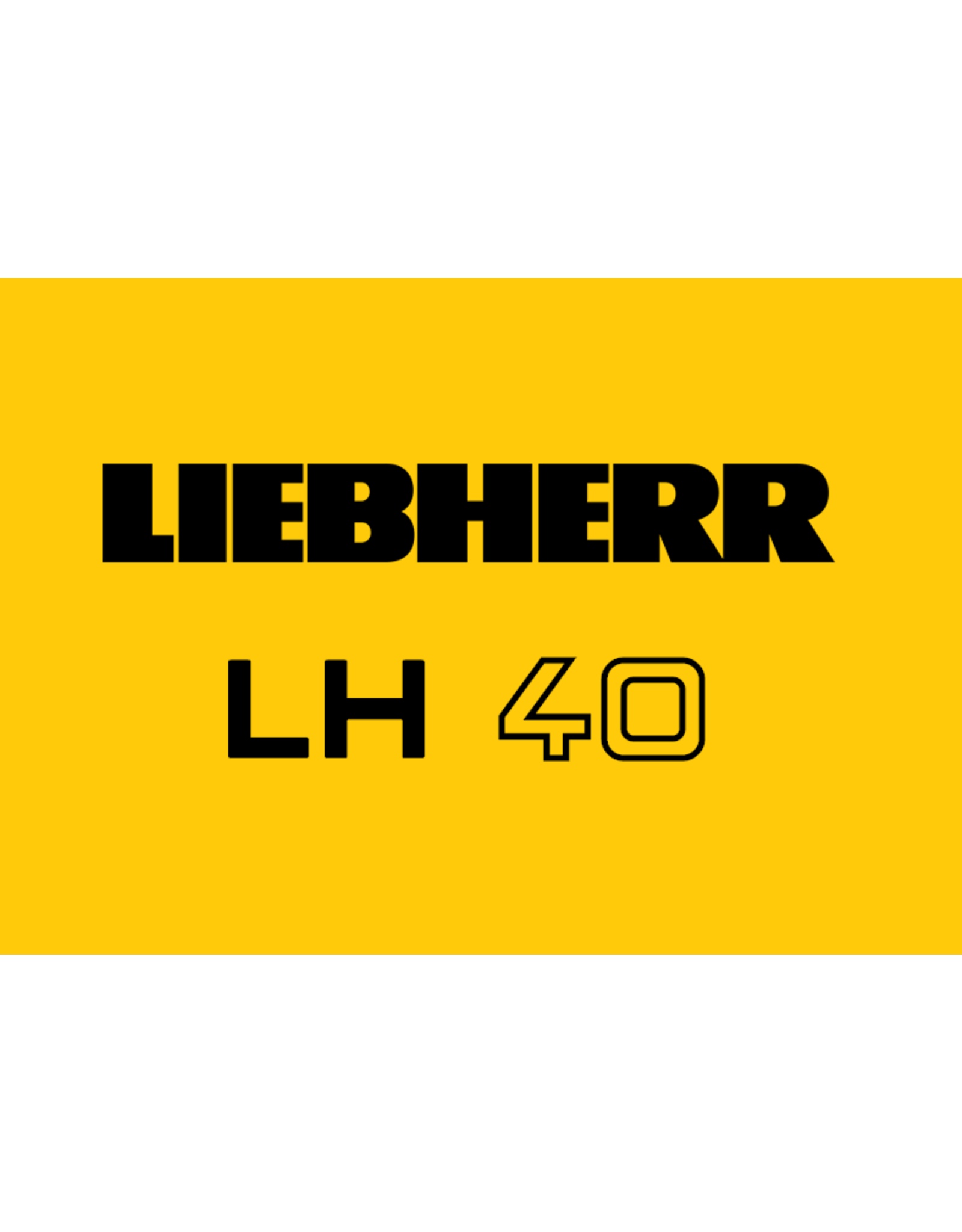 Echle Hartstahl GmbH FOPS pour Liebherr LH 40