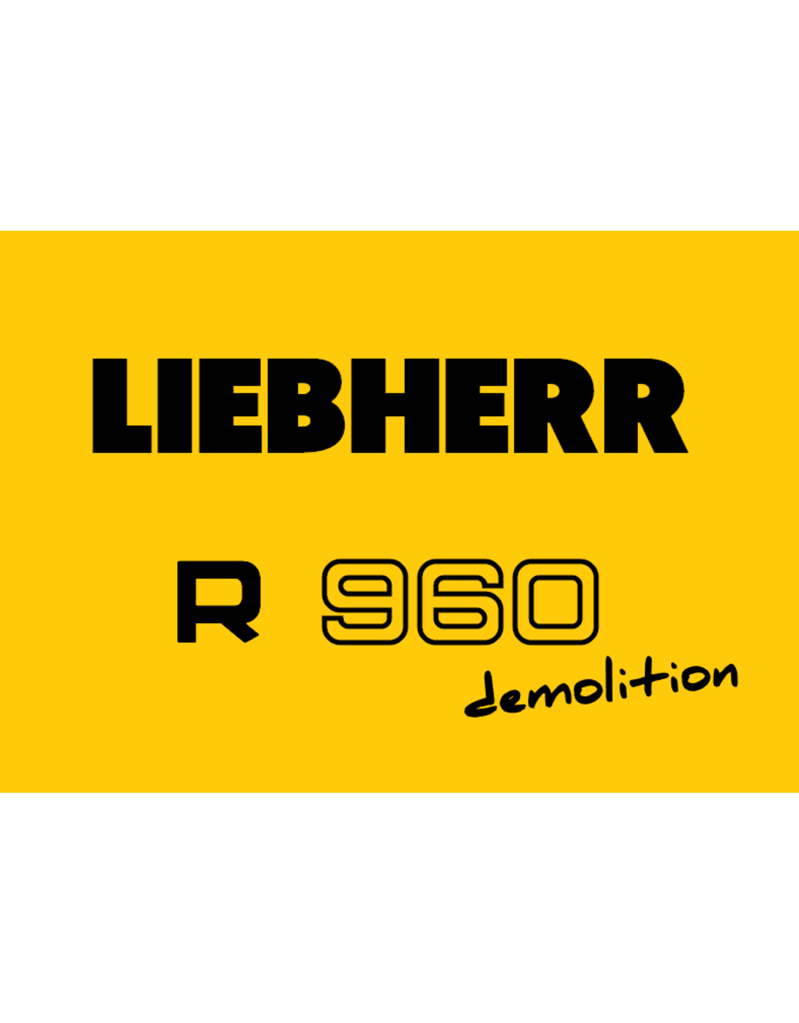 Echle Hartstahl GmbH FOPS pour Liebherr R 960 Demolition