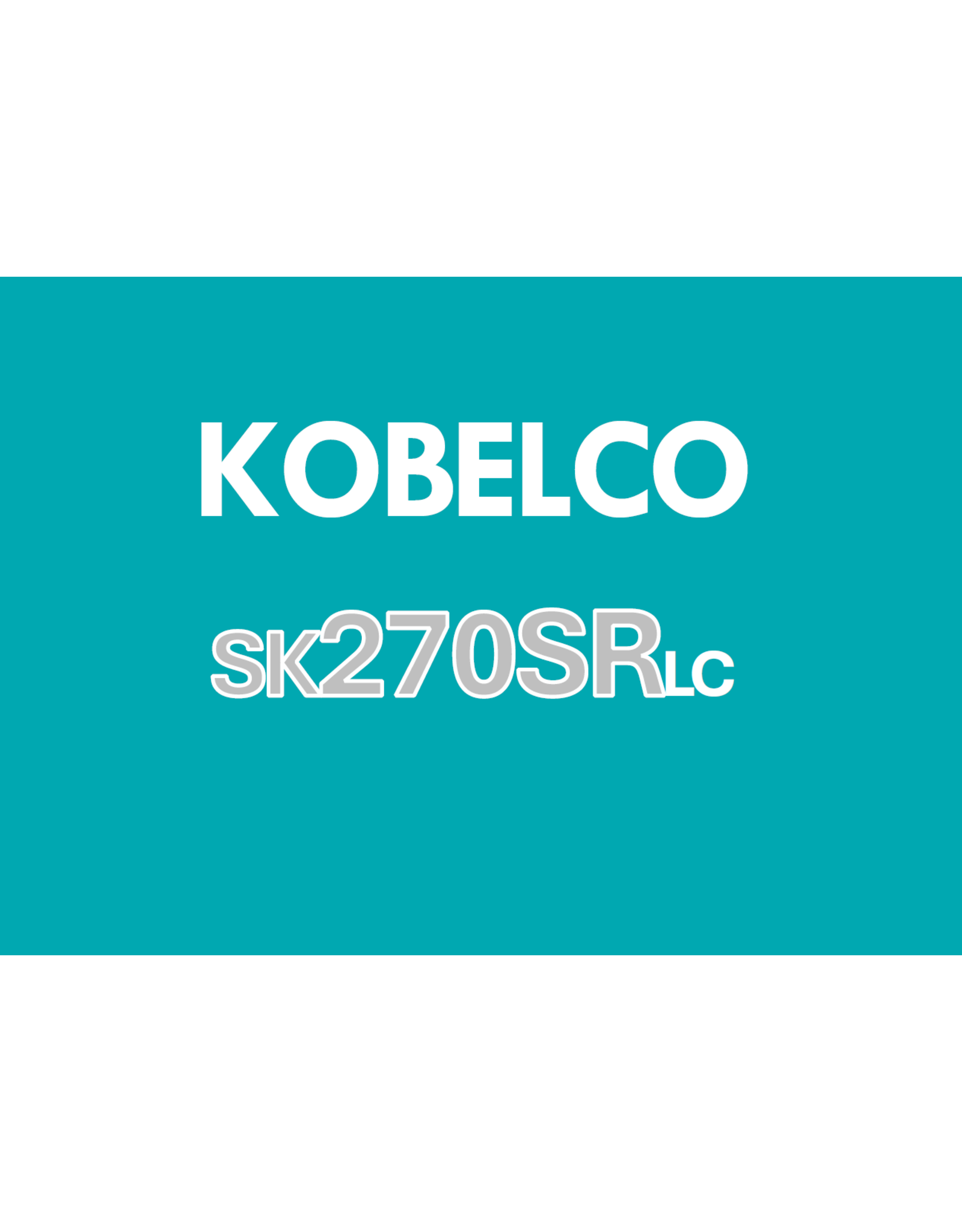 Echle Hartstahl GmbH Baggerkettenabstreifer Kobelco SK270SRLC-5