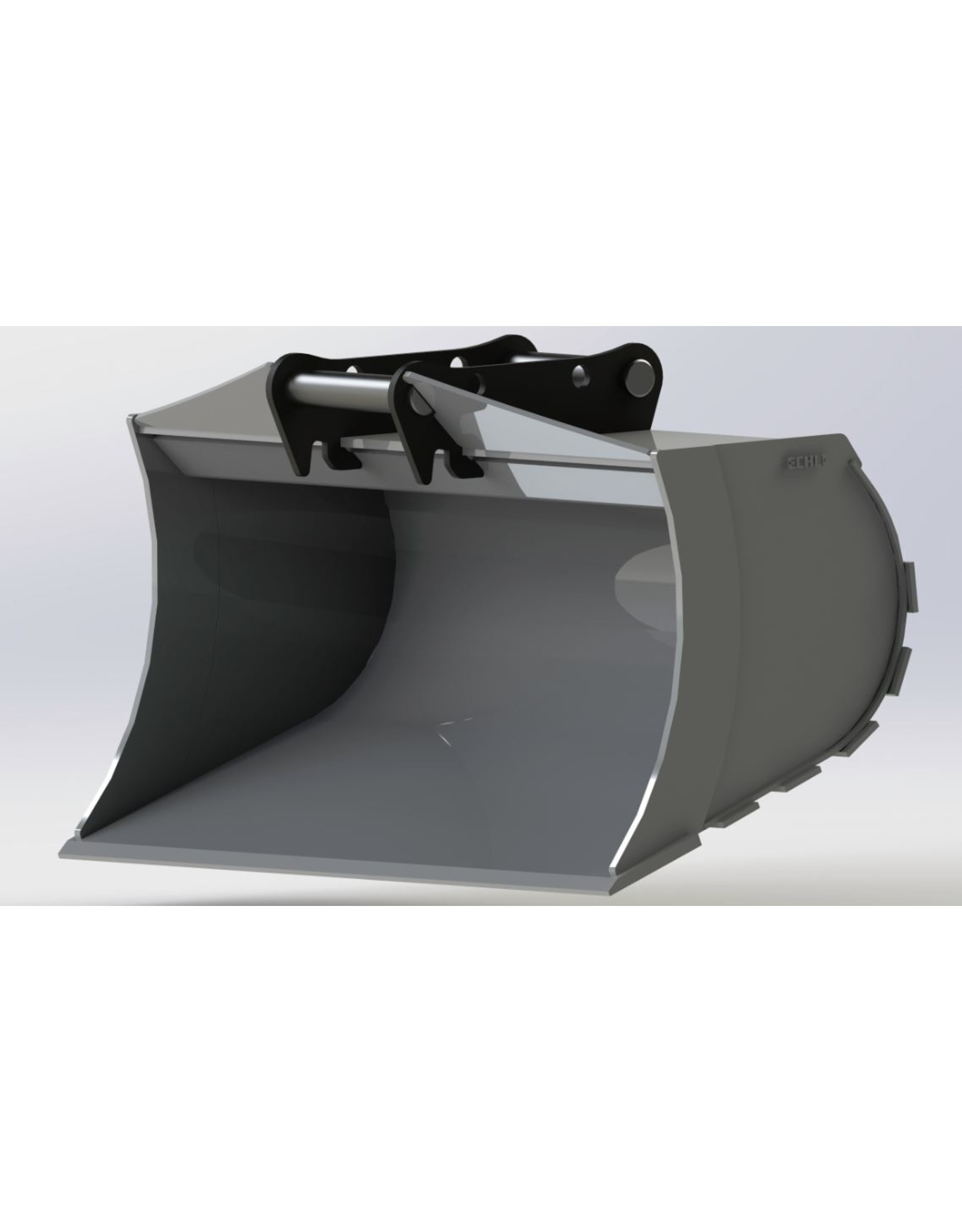 Echle Hartstahl GmbH Rigid universal bucket for excavators with 8-10 tons