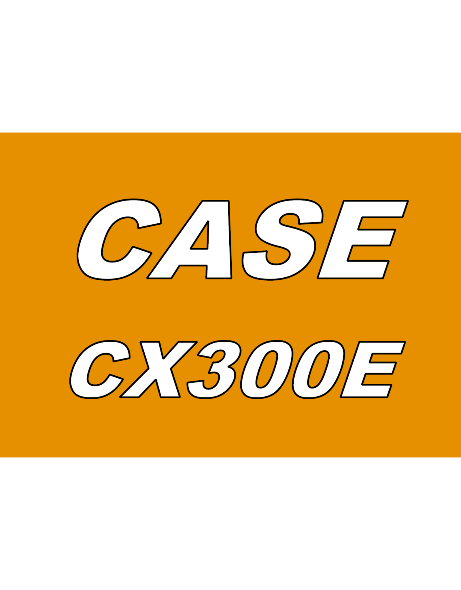 Echle Hartstahl GmbH Excavator Chain Scraper CASE CX300E