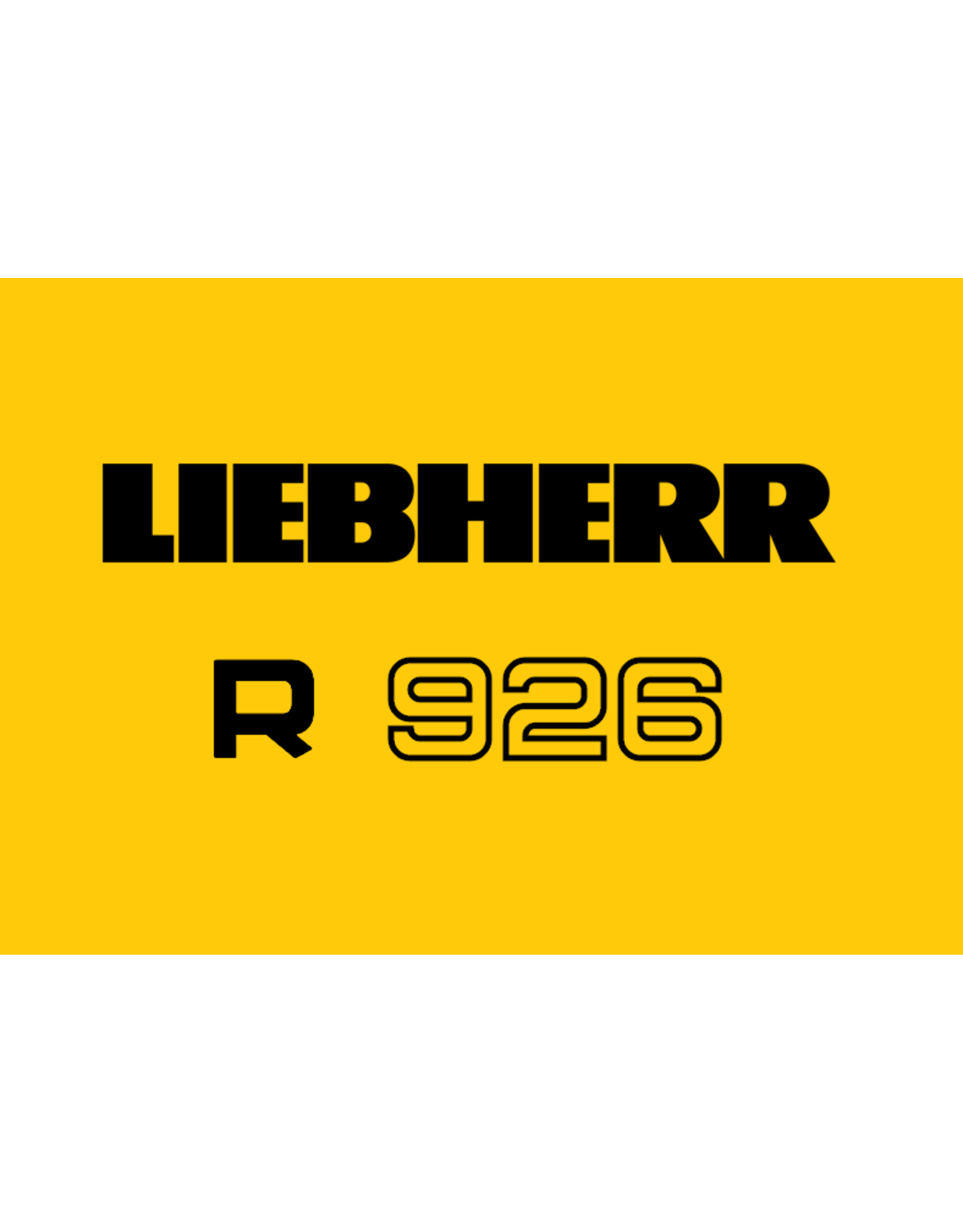Echle Hartstahl GmbH Racleur de chaîne d'excavatrice Liebherr R926