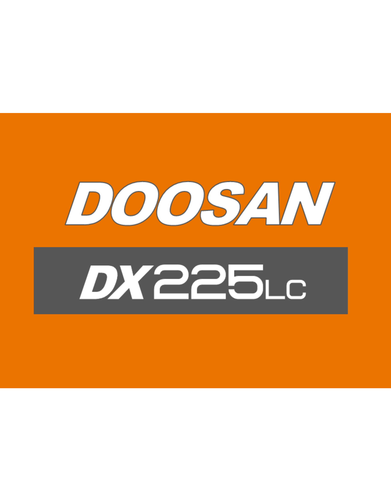 Echle Hartstahl GmbH Protection de vérin de godet pour Doosan DX225-7