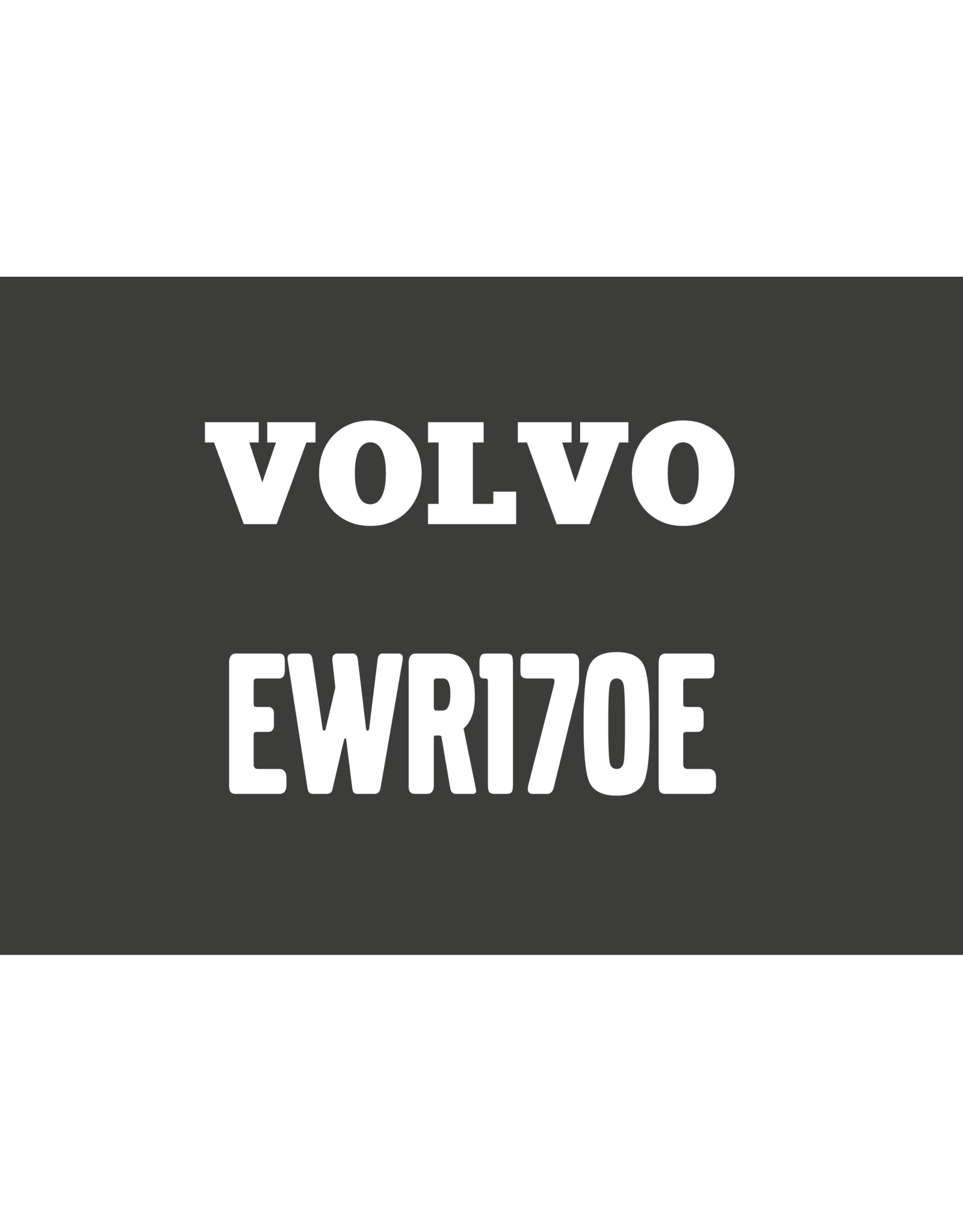 Echle Hartstahl GmbH FOPS pour Volvo EWR170E