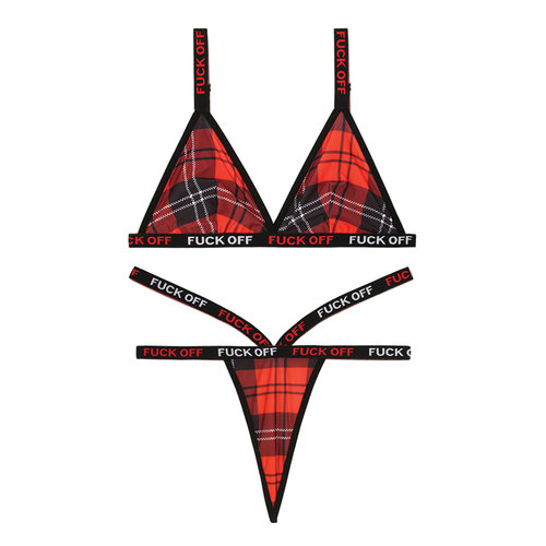 Overig Schotse Ruit lingerie-set Overig Schotse Ruit lingerie-set