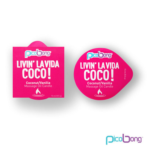 PicoBong Massagekaars Kokosnoot en Vanille PicoBong Massagekaars Kokosnoot en Vanille