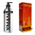 X-man 6-Pack 490ml Luxe Fles + Euroglider Condooms
