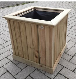xtra solutions Plantenbak vierkant ( 56 x 56 x 59 ) - verplaatsbaar
